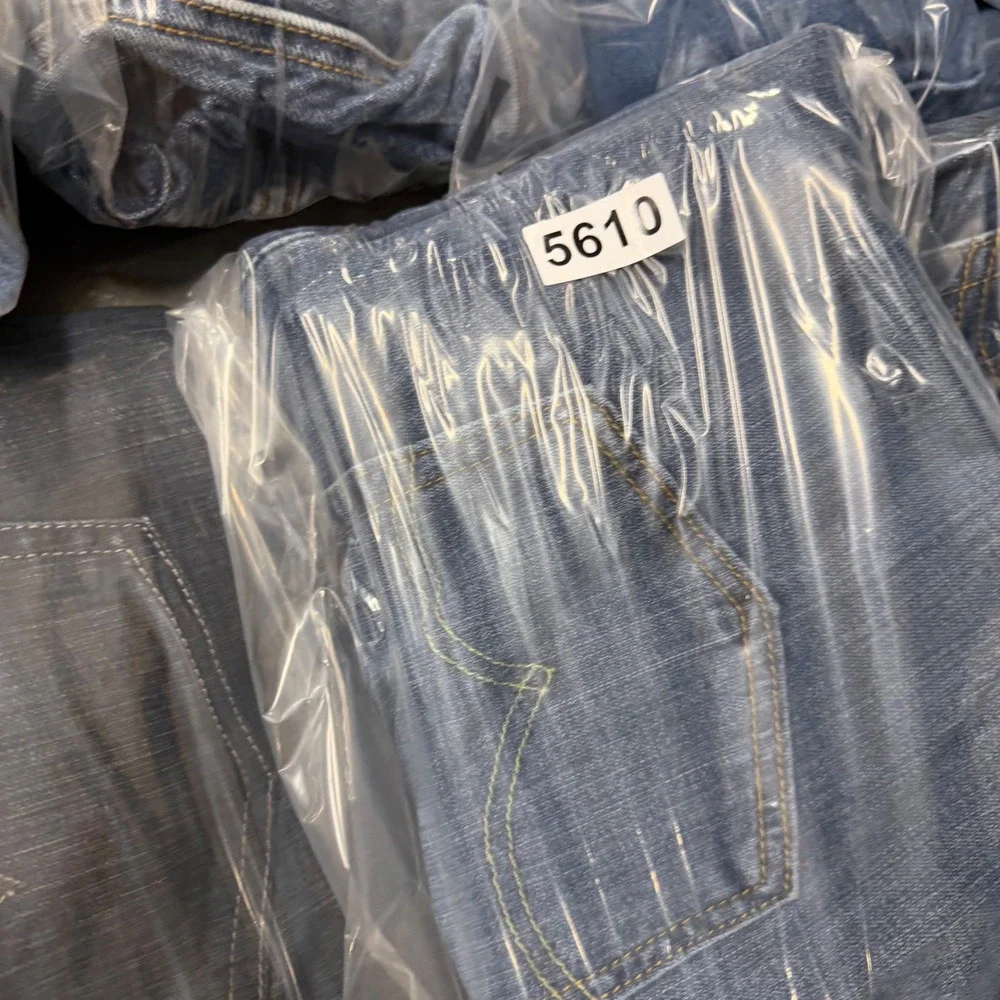 Levis 559 Relaxed Straight Mens Jeans Medium Wash Blue‎ Denim 48x30 00559-0258